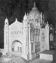 Model of the basilica after its completion - July 17, 1937
